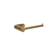 Gessi Pelle Держатель для туалетной бумаги открытый, подвесной, цвет: deep bronze brushed PVD 78555#791