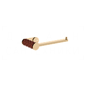 Gessi Pelle Держатель для туалетной бумаги открытый, подвесной, цвет: red cherry/warm Bronze PVD 78655#430