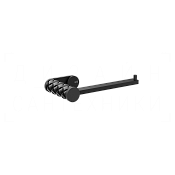 Gessi Pelle Держатель для туалетной бумаги открытый, подвесной, цвет: nero/matte black 78655#438