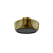 Gessi Perle Верхний душ d42,1 см, без кронштейна, с подсветкой, 1 вид струи, цвет: brushed brass PVD 57400#727