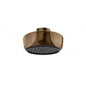 Gessi Perle Верхний душ d42,1 см, без кронштейна, с подсветкой, 1 вид струи, цвет: coffee bronze PVD 57400#761