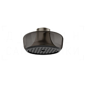 Gessi Perle Верхний душ d42,1 см, без кронштейна, с подсветкой, 2 вида струи, цвет: steel brushed 57402#239