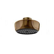 Gessi Perle Верхний душ d42,1 см, без кронштейна, с подсветкой, 2 вида струи, цвет: deep bronze PVD 57402#791