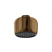 Gessi Perle Верхний душ d41 см, без кронштейна, с подсветкой, 1 вид струи, цвет: dark bronze 57410#845