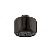 Gessi Perle Верхний душ d41 см, без кронш., с подсвет., 2 вида струи, цвет: black metal brushed PVD 57412#707