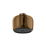 Gessi Perle Верхний душ d41 см, потолочный, с подсветкой, 2 вида струи, цвет: coffee bronze PVD 57412#761