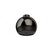 Gessi Perle Верхний душ d35 см, потолочн., с подсветкой, 2 вида струи, цвет: black metal brushed PVD 57422#707