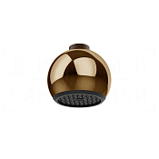 Gessi Perle Верхний душ d35 см, потолочный, с подсветкой, 2 вида струи, цвет: dark bronze 57422#845