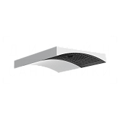 Gessi Perle Верхний душ 29,7х17,8 см, настенный, 2 вида струи, цвет: chrome 57506#031
