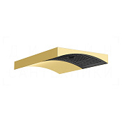 Gessi Perle Верхний душ 29,7х17,8 см, настенный, 2 вида струи, цвет: gold PVD 57506#246