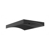 Gessi Perle Верхний душ 29,7х17,8 см, настенный, 2 вида струи, цвет: matte black 57506#299