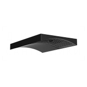 Gessi Perle Верхний душ 29,7х17,8 см, настенный, 2 вида струи, цвет: black metal PVD 57506#706