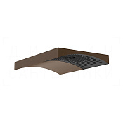 Gessi Perle Верхний душ 29,7х17,8 см, настенный, 2 вида струи, цвет: dark bronze 57506#845
