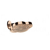 Gessi Ludovica Верхний душ 31 см, настенный кронштейн, 1 вид струи, цвет: copper PVD 76148#030