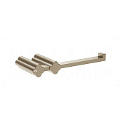 Gessi Ludovica Держатель для туалетной бумаги открытый, подвесной, цвет: finox brushed nickel 76455#149