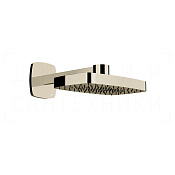 Gessi Jacqueline Верхний душ 37х23,5 см, настенный кронштейн, 1 вид струи, цвет: nickel PVD 77149#720