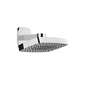 Gessi Jacqueline Верхний душ 37х23,5 см, настенный кронштейн, 1 вид струи, цвет: chrome 77150#031