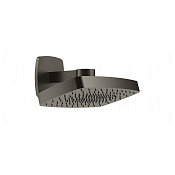 Gessi Jacqueline Верхний душ 37х23,5 см, настен. кронш., 1 вид струи, цвет: black metal brushed PVD 77150#707