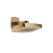 Gessi Jacqueline Верхний душ 37х23,5 см, настен. кронш., 1 вид струи, цвет: warm bronze brushed PVD 77150#726