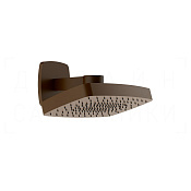 Gessi Jacqueline Верхний душ 37х23,5 см, настенный кронштейн, 1 вид струи, цвет: dark bronze 77150#845