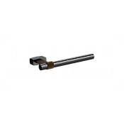 Gessi Jacqueline Держатель для туалетной бумаги открытый, подвесной, цвет: black metal PVD 77455#706