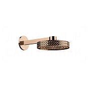 Gessi Pelle Верхний душ d30,5 см, настенный кронштейн, 1 вид струи, цвет: copper PVD 78149#030