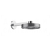 Gessi Pelle Верхний душ d30,5 см, настенный кронштейн, 1 вид струи, цвет: chrome 78149#031