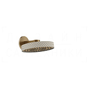 Gessi Pelle Верхний душ d30,5 см, настенный кронш., 1 вид струи, цвет: creme/deep bronze brushed PVD 78248#448