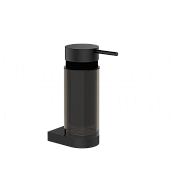 Gessi Perle Дозатор для жидкого мыла подвесной, стеклянная колба, цвет: matte black 74814#299