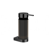 Gessi Perle Дозатор для жидкого мыла подвесной, стеклянная колба, цвет: black metal PVD 74814#706
