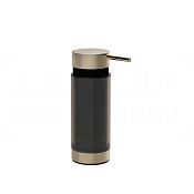 Gessi Perle Дозатор для жидкого мыла настольный, стеклянная колба, цвет: finox brushed nickel 74841#149