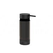 Gessi Perle Дозатор для жидкого мыла настольный, стеклянная колба, цвет: matte black 74841#299