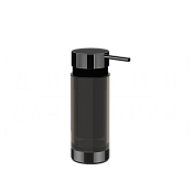 Gessi Perle Дозатор для жидкого мыла настольный, стеклянная колба, цвет: black metal PVD 74841#706