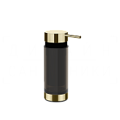 Gessi Perle Дозатор для жидкого мыла настольный, стеклянная колба, цвет: brass PVD 74841#710