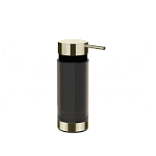 Gessi Perle Дозатор для жидкого мыла настольный, стеклянная колба, цвет: nickel PVD 74841#720