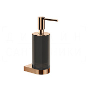 Gessi Ludovica Дозатор для жидкого мыла подвесной, стеклянная колба, цвет: copper PVD 76414#030