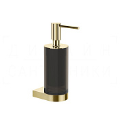 Gessi Ludovica Дозатор для жидкого мыла подвесной, стеклянная колба, цвет: brass PVD 76414#710