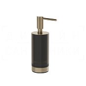 Gessi Ludovica Дозатор для жидкого мыла настольный, стеклянная колба, цвет: finox brushed nickel 76437#149