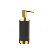Gessi Ludovica Дозатор для жидкого мыла настольный, стеклянная колба, цвет: gold PVD 76437#246