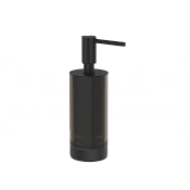 Gessi Ludovica Дозатор для жидкого мыла настольный, стеклянная колба, цвет: matte black 76437#299