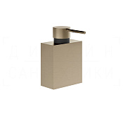 Gessi Jacqueline Дозатор для жидкого мыла настольный, латунная колба, цвет: finox brushed nickel 77537#149