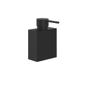 Gessi Jacqueline Дозатор для жидкого мыла настольный, латунная колба, цвет: matte black 77537#299