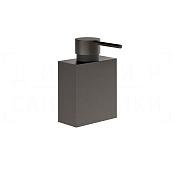 Gessi Jacqueline Дозатор для жидкого мыла настольный, латунная колба, цвет: black metal brushed PVD 77537#707