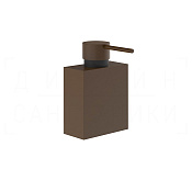 Gessi Jacqueline Дозатор для жидкого мыла настольный, латунная колба, цвет: dark bronze 77537#845