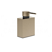 Gessi Jacqueline Дозатор для жидкого мыла подвесной, латунная колба, цвет: finox brushed nickel 77539#149