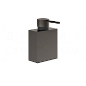 Gessi Jacqueline Дозатор для жидкого мыла подвесной, латунная колба, цвет: black metal brushed PVD 77539#707