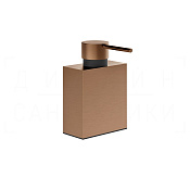 Gessi Jacqueline Дозатор для жидкого мыла подвесной, металлическая колба, цвет: copper brushed PVD 77539#708