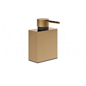 Gessi Jacqueline Дозатор для жидкого мыла подвесной, метал. колба, цвет: warm bronze brushed PVD 77539#726
