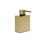 Gessi Jacqueline Дозатор для жидкого мыла подвесной, металлическая колба, цвет: brushed brass PVD 77539#727