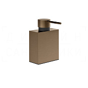 Gessi Jacqueline Дозатор для жидкого мыла подвесной, метал. колба, цвет: coffee bronze brushed PVD 77539#761